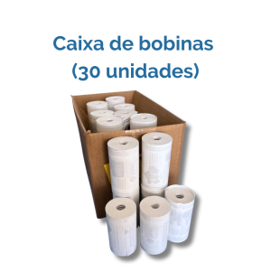 Bobinas 79mm  para Cupom  - Caixa com 30